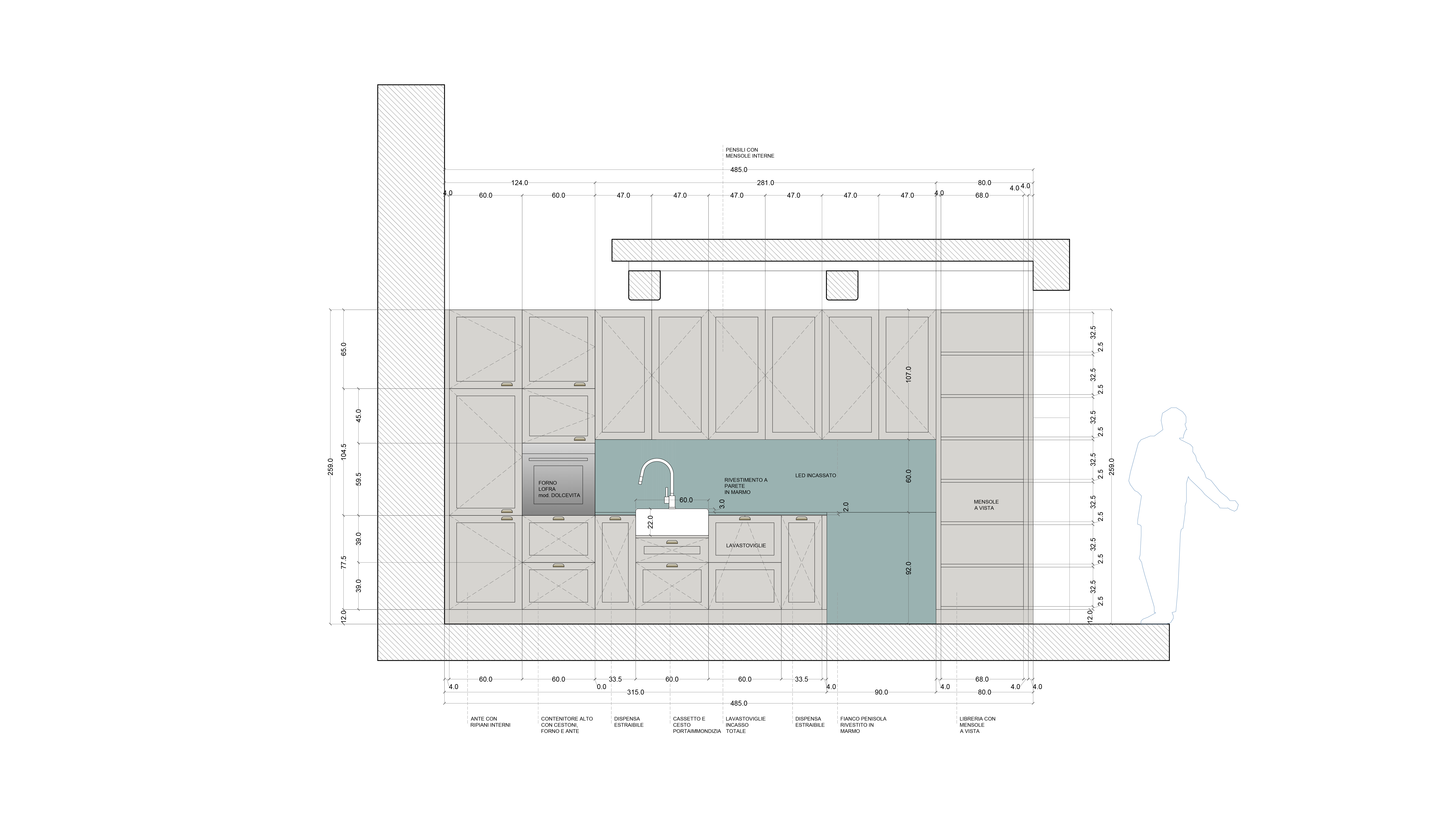 Planimetria Country House